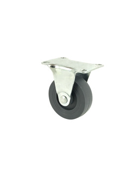 RUEDA FIJA PARA MUEBLES DE POLIPROPILENO CON UN DIÁMETRO DE 50 MM CARGA 30 KG - S18PP50