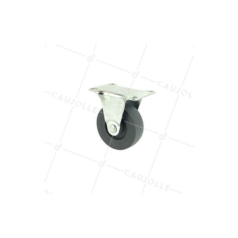 RUEDA FIJA PARA MUEBLES DE POLIPROPILENO CON UN DIÁMETRO DE 50 MM CARGA 30 KG - S18PP50