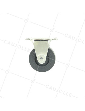 RUEDA FIJA PARA MUEBLES DE POLIPROPILENO CON UN DIÁMETRO DE 50 MM CARGA 30 KG - S18PP50