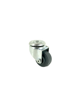 RUEDA PARA MUEBLE CON AGUJERO PASANTE DE POLIPROPILENO CON UN DIÁMETRO DE 30 MM CARGA 15 KG - S20PP30