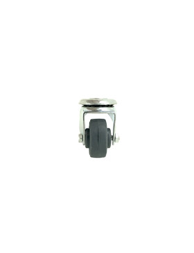 RUEDA PARA MUEBLE CON AGUJERO PASANTE DE POLIPROPILENO CON UN DIÁMETRO DE 30 MM CARGA 15 KG - S20PP30