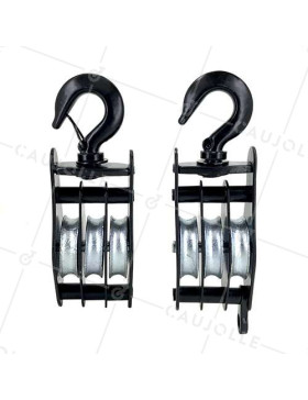 PAR DE MANOPLAS DE LEVANTE PARA CORDÓN DE 10 MM DE DIÁMETRO 45 MM CARGA 150 KG