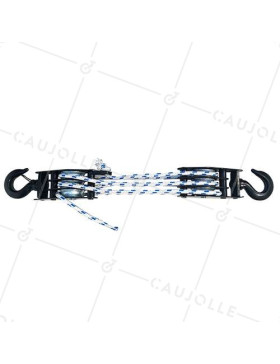 PAR DE MANOPLAS DE LEVANTE PARA CORDÓN DE 10 MM DE DIÁMETRO 45 MM CARGA 150 KG