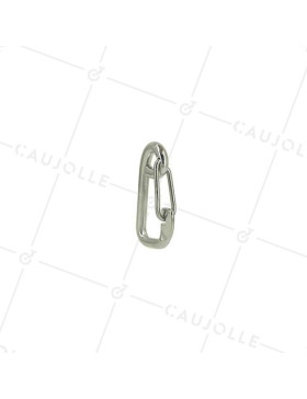 MOSQUETÓN DE ACERO INOXIDABLE MARINO 316 CON RESORTE DE 60 MM LONGITUD DE 60 MM CARGA 120 KG  • Caujolle