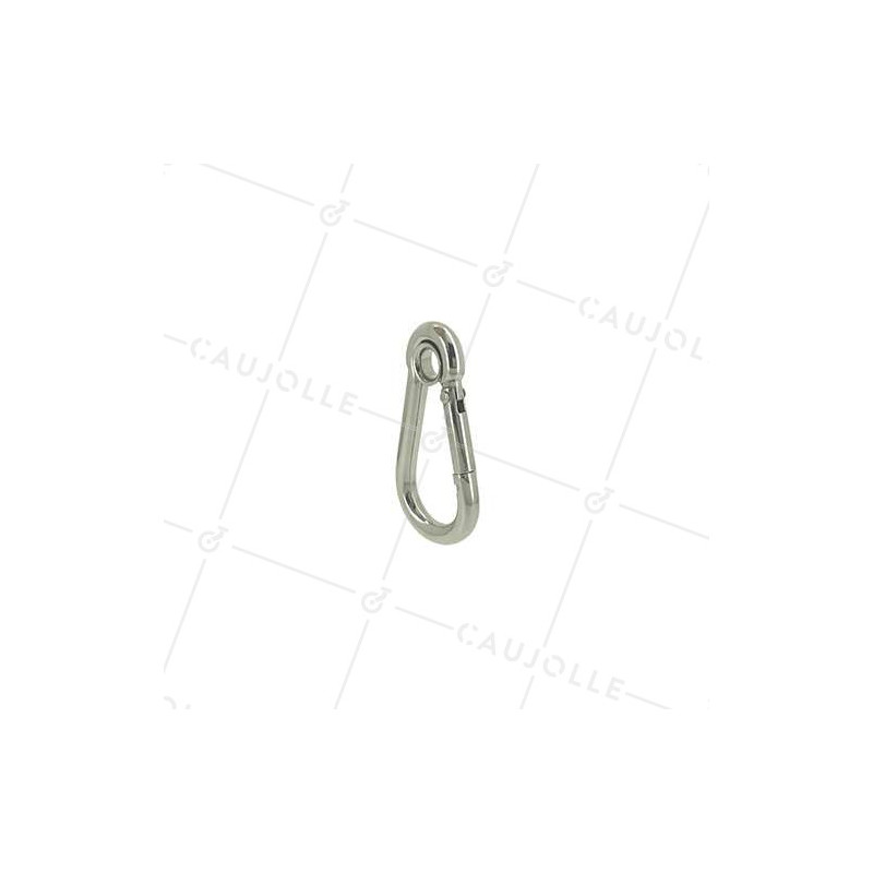 MOUSQUETON COSSE 60 MM LONGUEUR CHARGE 130 KG