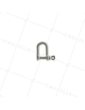 MANILLE DROITE INOX DE 4 MM