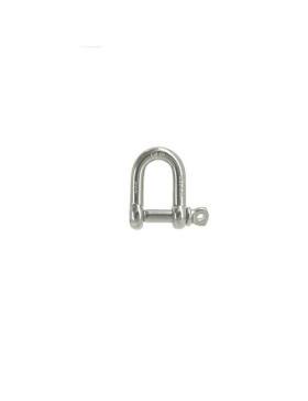 MANILLE DROITE INOX DE 4 MM