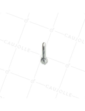 MANILLE DROITE INOX DE 4 MM