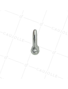 MANILLE DROITE INOX DE 4 MM