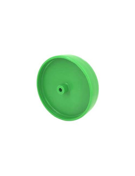 ROUE VERTE EN POLYPROPYLÈNE DIAMÈTRE 140 MM CHARGE 20 KG