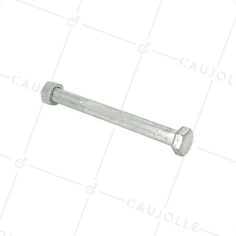 PERNO CON TUERCA DE 16 MM DIÁMETRO Y 160 MM DE LARGO • Caujolle