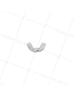 ÉCROU PAPILLON EN ACIER DE 6 MM