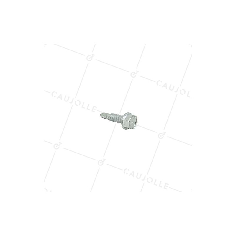 VIS AUTOFOREUSE À TÊTE HEXAGONALE DIAMÈTRE 4 MM LONGUEUR 16 MM
