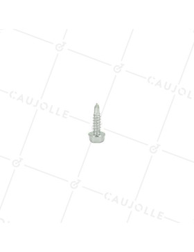VIS AUTOFOREUSE À TÊTE HEXAGONALE DIAMÈTRE 4 MM LONGUEUR 16 MM