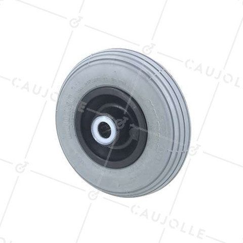 Rueda PREMIUM INFLADA NO MANCHADA PARA CARRO DIÁMETRO 200 MM CARGA 80KG EJE 20 MM ROLLOS - S3000PR20 • Caujolle