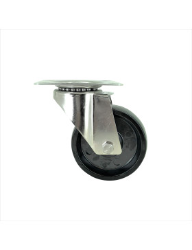 ROULETTE INOX PIVOTANTE POUR FOUR DIAMETRE 100 KG CHARGE X KG