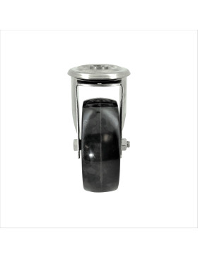 ROULETTE INOX A OEIL DIAMETRE 100 MM CHARGE X KG 