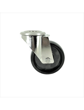 ROULETTE INOX A OEIL DIAMETRE 100 MM CHARGE X KG 