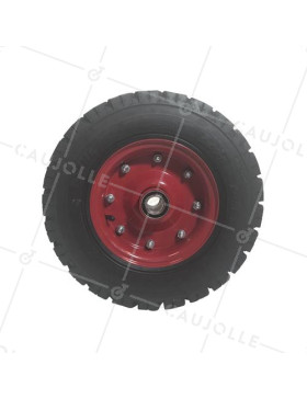 RUEDA INFLADA DE DESBROZADOR DIÁMETRO 414 MM CARGA 730 KG EJE 30 MM - S2600B30 10PR 4.00-8