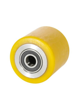 Rueda DE TRANSPALETTE DIÁMETRO 70 MM CARGA 500 KG EJE 15 MM BOLAS - GTP7070