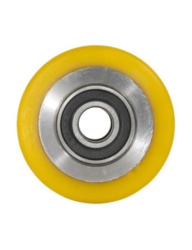 Rueda DE TRANSPALETTE DIÁMETRO 70 MM CARGA 500 KG EJE 15 MM BOLAS - GTP7070