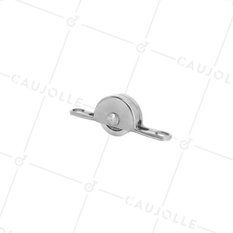 RUEDA PARA ARMARIO DE ACERO CON 25 MM DE DIÁMETRO CARGA 20 KG - S90 • Caujolle