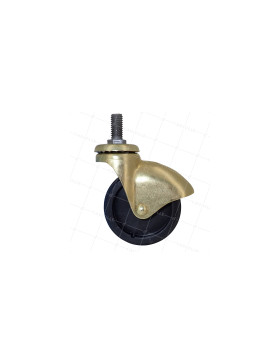 RUEDA PARA MUEBLES RETRO GIRATORIA S26 DIÁMETRO DE 50 MM