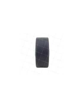Rueda DE CAUCHO FLEXIBLE ANTI DESGASTE Y NO MANCHADOR DIÁMETRO 50MM CARGA 50 KG CON FIJACIÓN DE 6 MM - GAL S15/50 RB