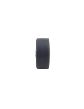 Rueda DE CAUCHO FLEXIBLE ANTI DESGASTE Y NO MANCHADOR DIÁMETRO 50MM CARGA 50 KG CON FIJACIÓN DE 6 MM - GAL S15/50 RB