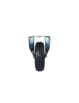 RUEDA FIJA HINCHABLE ULTRA REFORZADA DIÁMETRO 260 MM CARGA 165 KG - S21-1 CHAPA INFLADA