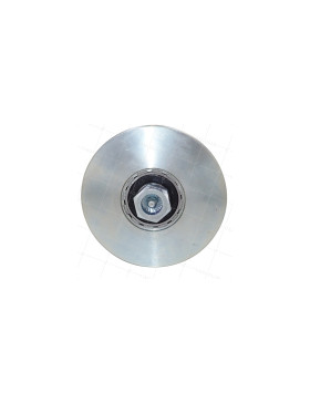 Rueda DE PORTAIL DIÁMETRO 120 MM PARA RAIL REDONDO DE 25 MM CARGA 600 KG - GAGR 120/25