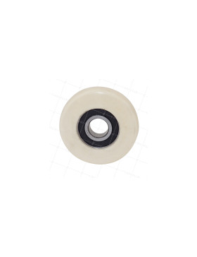 Rueda DE GUIADO EN NYLON PARA VITRINA DIÁMETRO 70 MM CARGA 100 KG EJE 17 MM