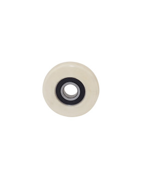 Rueda DE GUIADO EN NYLON PARA VITRINA DIÁMETRO 70 MM CARGA 100 KG EJE 17 MM