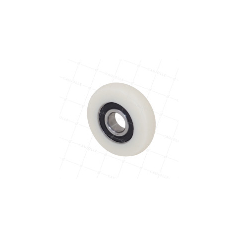 Rueda DE GUIADO EN NYLON PARA BAIE VITRÉE DIÁMETRO 65 MM CARGA 100 KG EJE 17 MM • Caujolle
