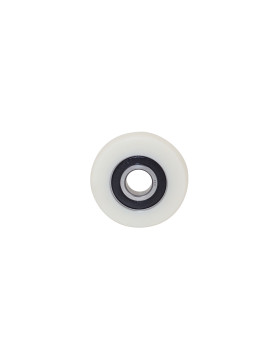 Rueda DE GUIADO EN NYLON PARA VITRINA DIÁMETRO 65 MM CARGA 100 KG EJE 17 MM