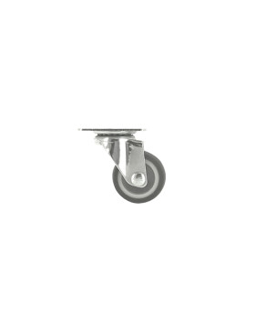 Rotante PIVOTE DE MUEBLES DE CAUCHO NO MANCHADOR DIÁMETRO 30 MM CARGA 15KG - S12LUX30