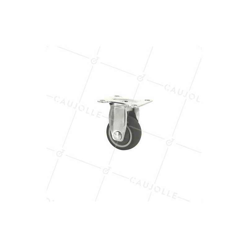 Rotante FIJA DE MUEBLES DE CAUCHO BLANDO DIÁMETRO 37MM - S18LUX40