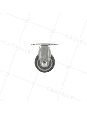 Rotante FIJA DE MUEBLES DE CAUCHO BLANDO DIÁMETRO 37MM - S18LUX40