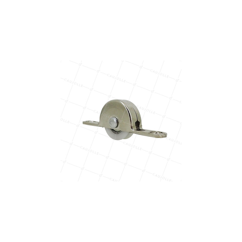 RUEDA PARA ARMARIO DE RODAMIENTO DE NYLON CON UN DIÁMETRO DE 25 Y CARGA DE 20 KG-S93