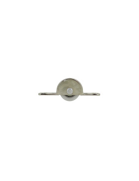 RUEDA PARA ARMARIO DE RODAMIENTO DE NYLON CON UN DIÁMETRO DE 25 Y CARGA DE 20 KG-S93