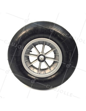 Rueda de carretilla INFLABLE DIÁMETRO 400 MM CARGA 150 KG EJE 20 MM - S1006P R20/74