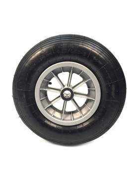 Rueda de carretilla INFLABLE DIÁMETRO 400 MM CARGA 150 KG EJE 20 MM - S1006P R20/74