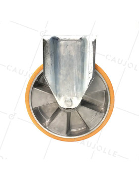 Rotante FIJA DE POLIURETANO REFORZADO CON LLANTA DE ALUMINIO DIÁMETRO 250 MM CARGA 1000KG - S79AR 250