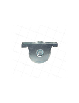 Rueda DE PORTAIL À ENCASTRER À Canal RONDE DIAMÈTRE 120 MM POUR RAIL ROND DE 16 MM CARGA 370 KG - MTSPGR120
