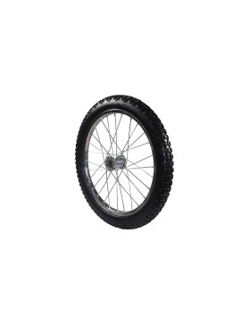 Rueda PARA Remolque DE BICICLETA 20'' INDESTRUCTIBLE CON RADIOS METÁLICOS DIÁMETRO 530MM EJE 15 MM - S5000T INC