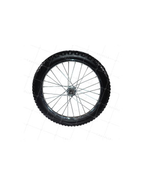Rueda PARA Remolque DE BICICLETA 20'' INDESTRUCTIBLE CON RADIOS METÁLICOS DIÁMETRO 530MM EJE 15 MM - S5000T INC