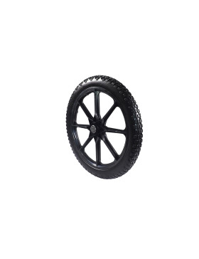 Rueda PARA Remolque DE BICICLETA 20" INDESTRUCTIBLE LLANTA DE PLÁSTICO DIÁMETRO 530MM EJE 15MM - S5000P INC