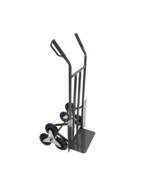 CARRETILLA PARA SUBIR ESCALERAS CON 3 RUEDAS CLÁSICAS, CARGA DE 200 KG