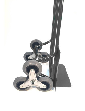 CARRETILLA PARA SUBIR ESCALERAS CON 3 RUEDAS QUE NO MANCHAN, CARGA DE 200 KG