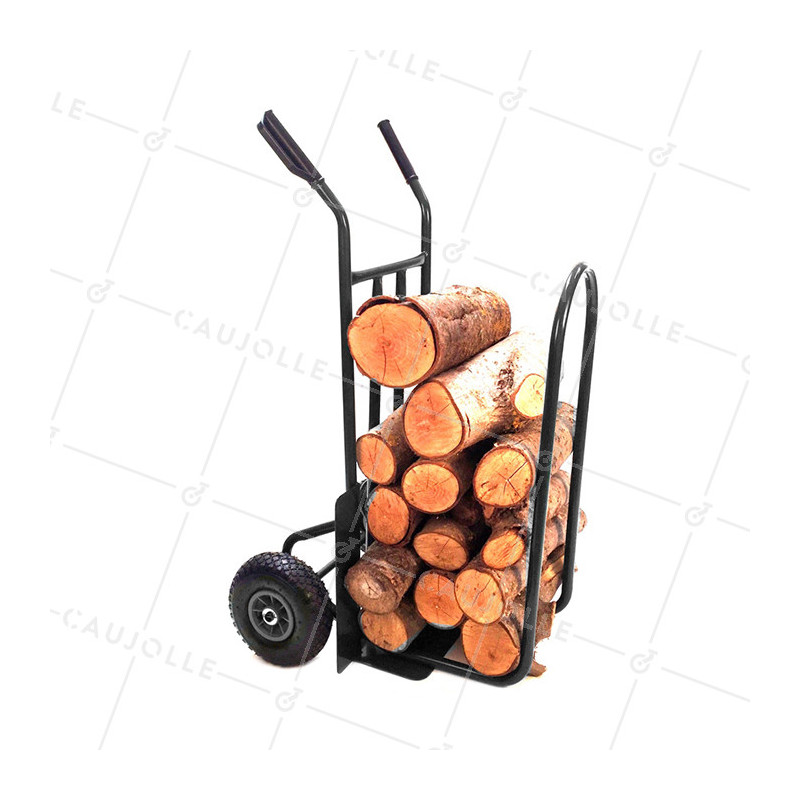 CARRO DE LEÑA CON 2 RUEDAS INFLADAS, CARGA DE 200 KG